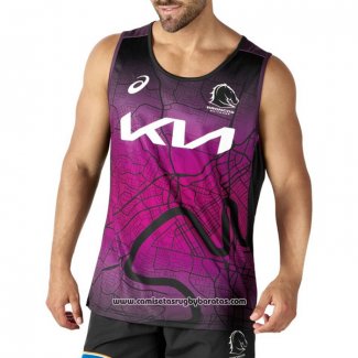 Tank Top Brisbane Broncos Rugby 2024 Entrenamiento