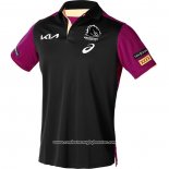 Camiseta Polo Brisbane Broncos Rugby 2024