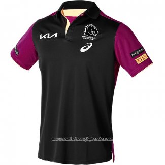 Camiseta Polo Brisbane Broncos Rugby 2024