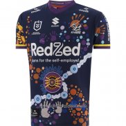 Camiseta Melbourne Storm Rugby 2024 Indigena