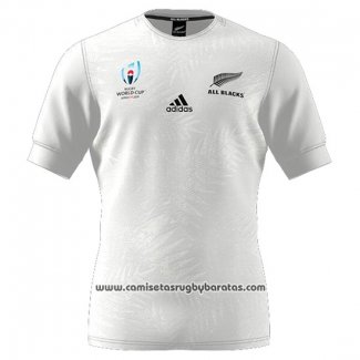 Camiseta Nueva Zelandia All Blacks Rugby 2019 Segunda