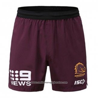 Pantalones Cortos Brisbane Broncos Rugby 2020 Fucsia