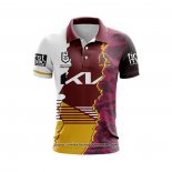 Camiseta Polo Brisbane Broncos Rugby 2024