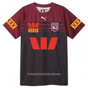 Camiseta Queensland Maroons Rugby 2024 Entrenamiento Negro