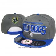 NRL Snapback Gorra Canterbury Bankstown Bulldogs Gris