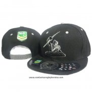 NRL Snapback Gorra Melbourne Storm Negro