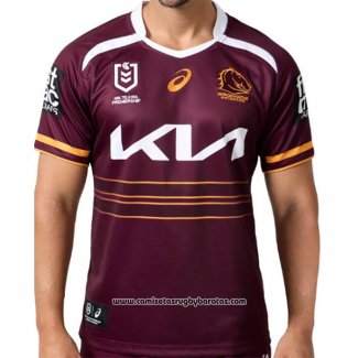 Camiseta Brisbane Broncos Rugby 2025 Local