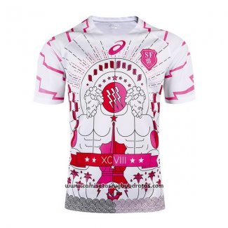 Camiseta Stade Francais Rugby 2016-2017 Segunda