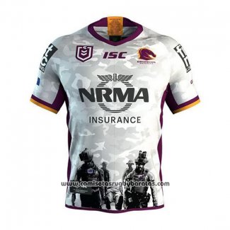 Camiseta Brisbane Broncos Rugby 2019-2020 Conmemorative